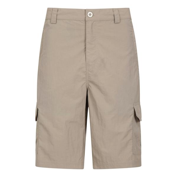Mountain Warehouse Mens Explore Cargo Shorts - Beige - 