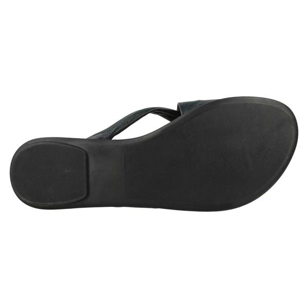 Leather Collection Ladies Leather Collection Toepost Sandals