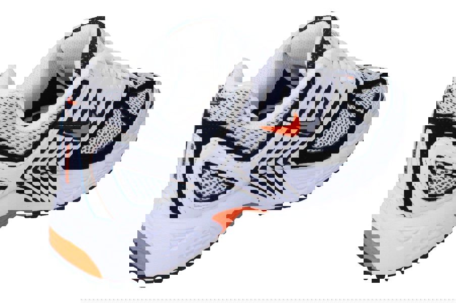 Nike Air Pegasus 2005 Mens Trainers Hq5403  103 - White Safety Orange Black 103 - Photo 2