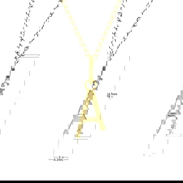 191P0738019_Initial_Diamond_Letter_Necklace_In_9ct_Yellow_Gold_A
