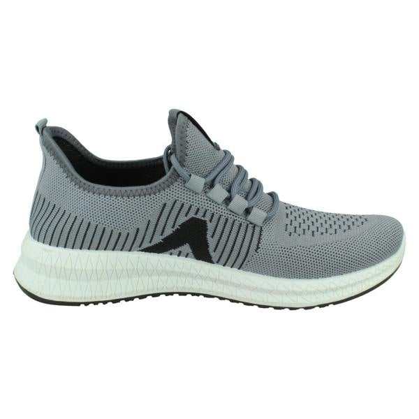 Reflex Mens Reflex Knitted Lace Up Trainers A2186