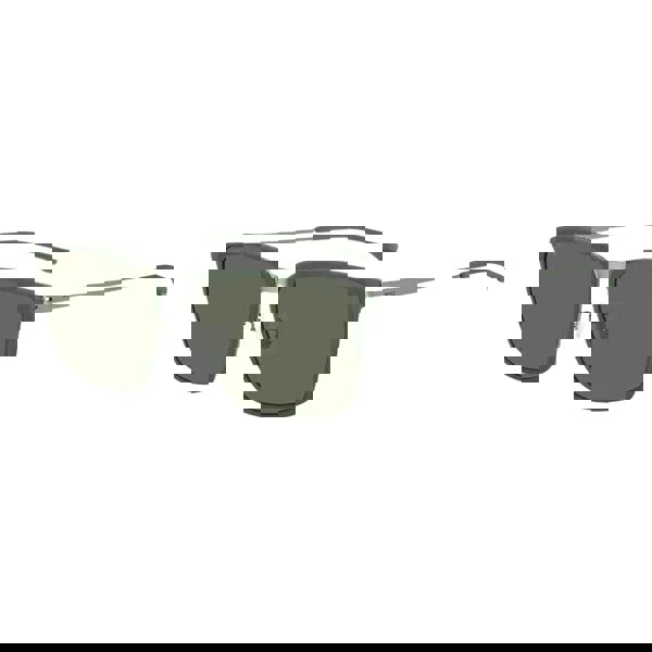 Hugo Boss Mens Logo Sunglasses - Green/Silver