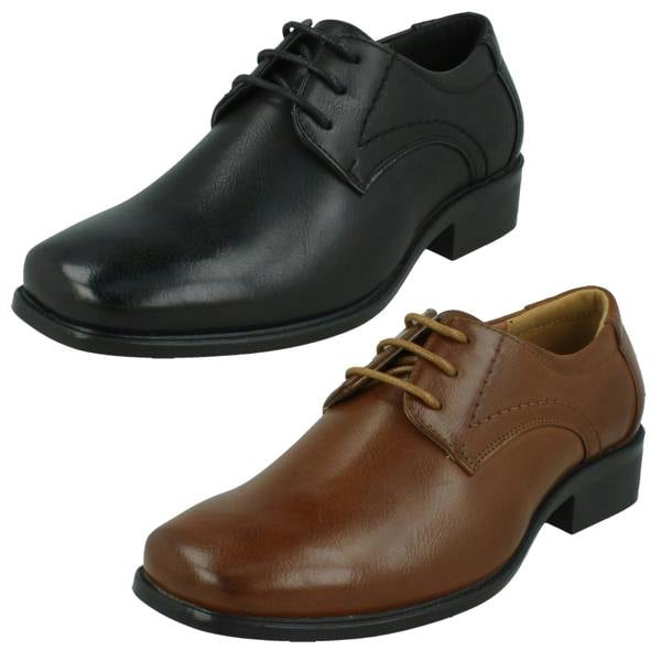 Spot On Boys Low Heel Lace Up Smart Shoes N1157