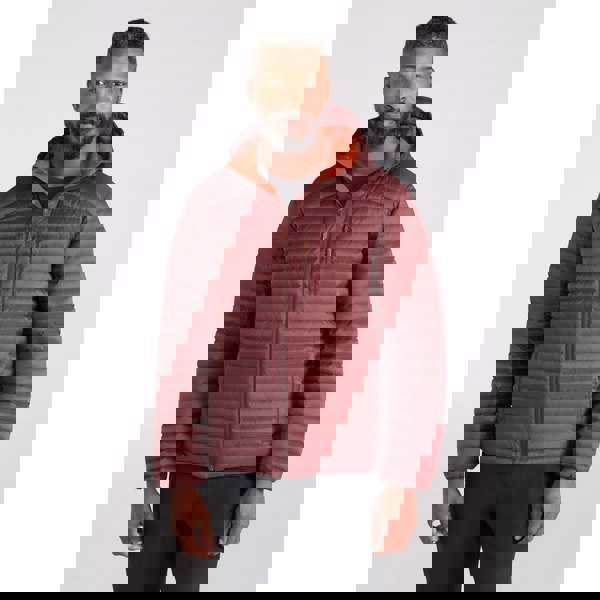 Mountain Warehouse Mens Henry II Extreme Down Filled Padded Jacket - Burgundy