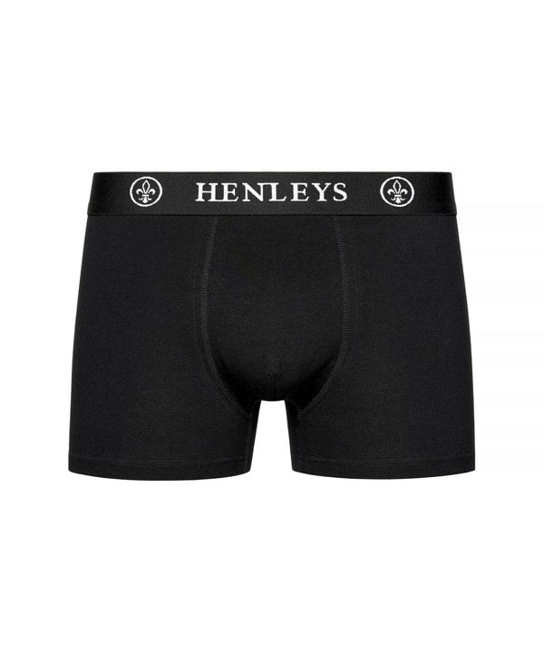 Henleys McBlacken Boxers 5pk Black