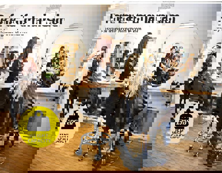 Levede Salon Stool Swivel Bar Stools Chairs Barber Hydraulic Lift Hairdressing