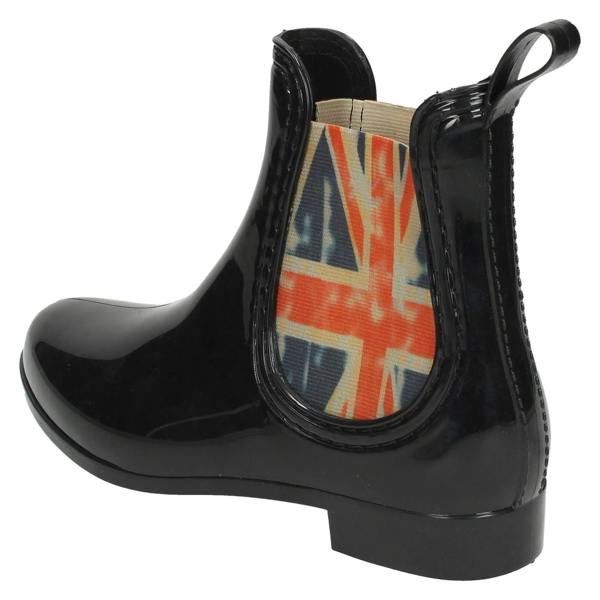 Spot On Ladies Spot On British Flag Gusset Boots