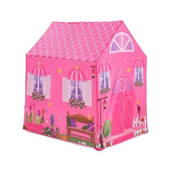 Girls Play Tent Pink Princess Castle Portable Playhouse Living and Home