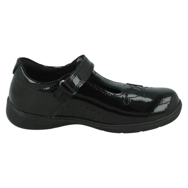 Start-rite Girls Startrite T-Bar School Shoes Star Jump