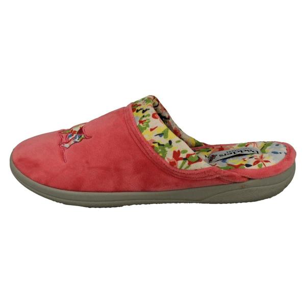 Padders Ladies Padders Wide Fitting Slipper Mules Scotty