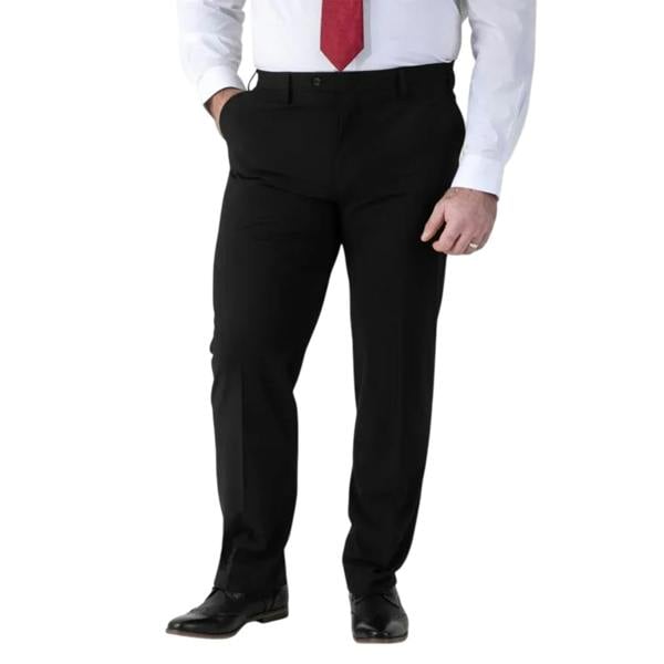 Duke Mens D555 Ted 4 Way Stretch Classic Trousers - Black - 