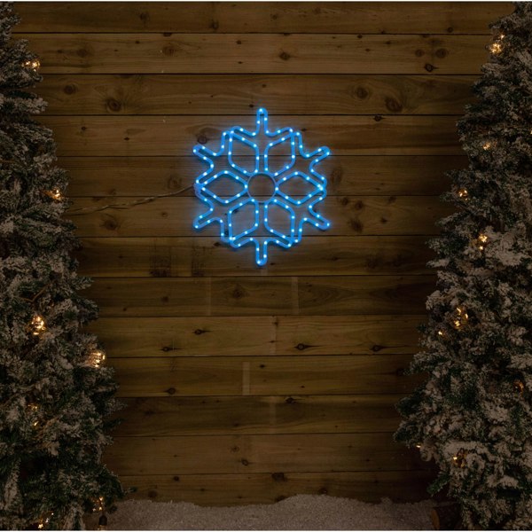 Samuel Alexander 57cm RGB Digital Light up Christmas Snowflake with Remote Control & Timer Function