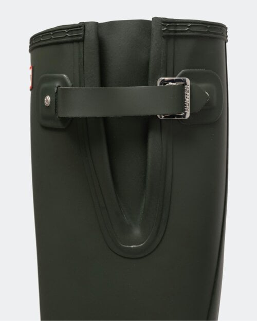 Hunter Original Tall Side Adjustable Mens Wellies - Dark Olive