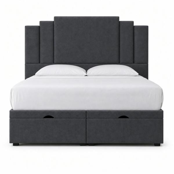 Great British Beds Nova Art Deco Divan Ottoman Bed
