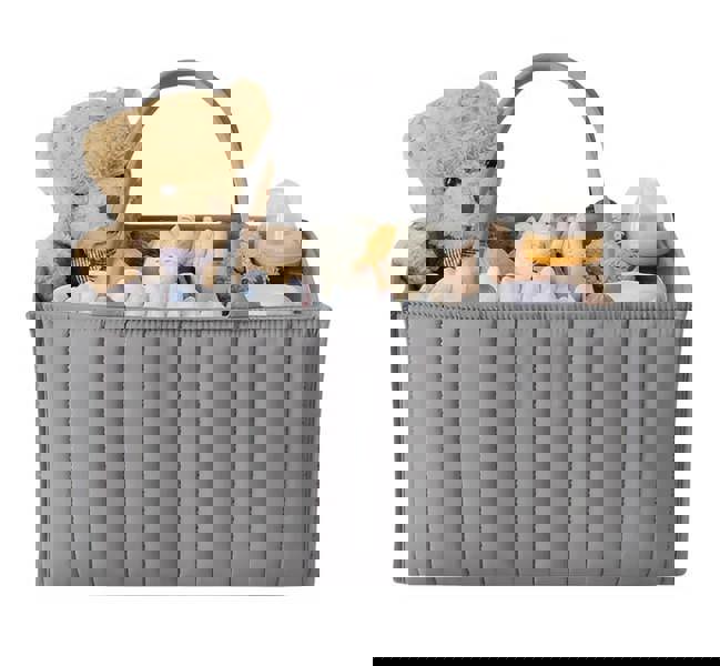 Anymom Anysort Mommy Diaper Bag Rectangular Line Pattern Basket Storage Stackers And Caddies Storage Organizer