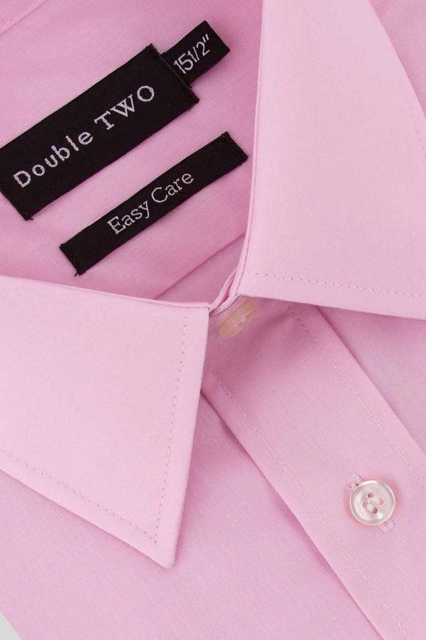 Pink Classic Easy Care Short Sleeve Shirt