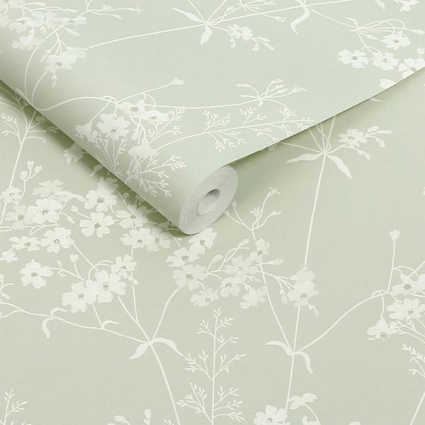 Next Sage Country Leaves Wallpaper