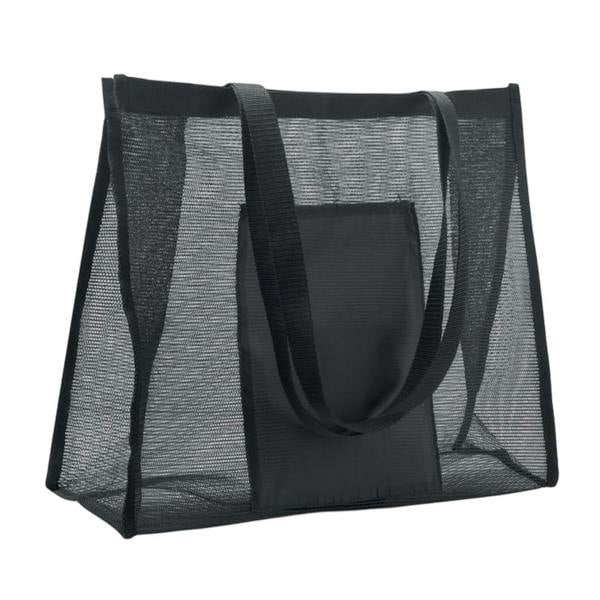 MidOcean Limp RPET Mesh Tote Bag - Black - 