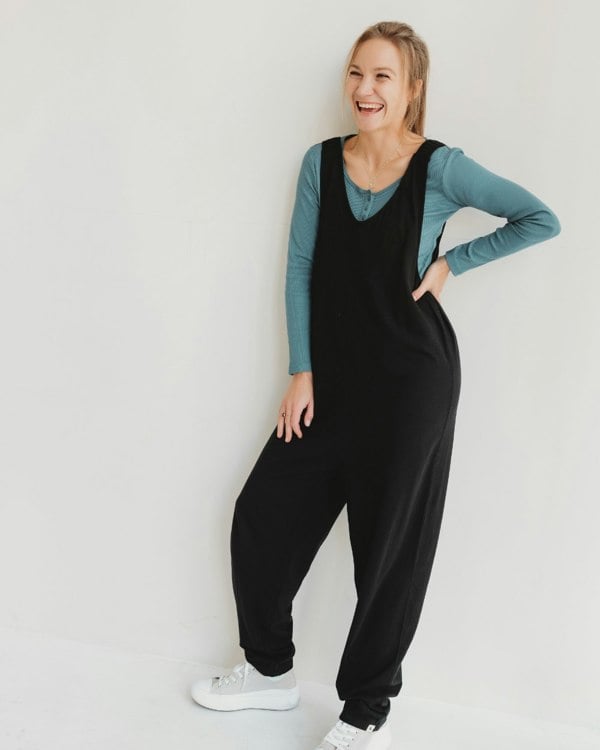 Jilly Black Jumpsuit- image 1