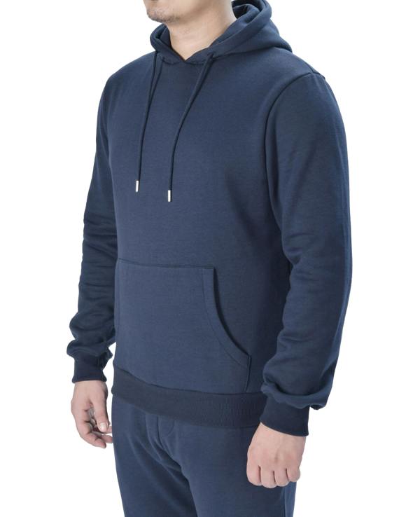 Smart Living Men's Premium Pullover Hoodie - Navy