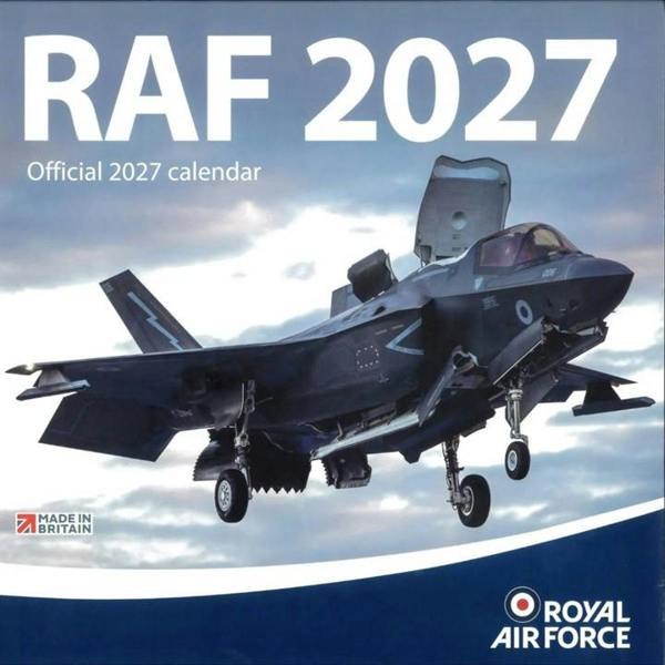 Royal Air Force Calendar 2027, Wall Calendars, Month To View, History & Literature, Gift