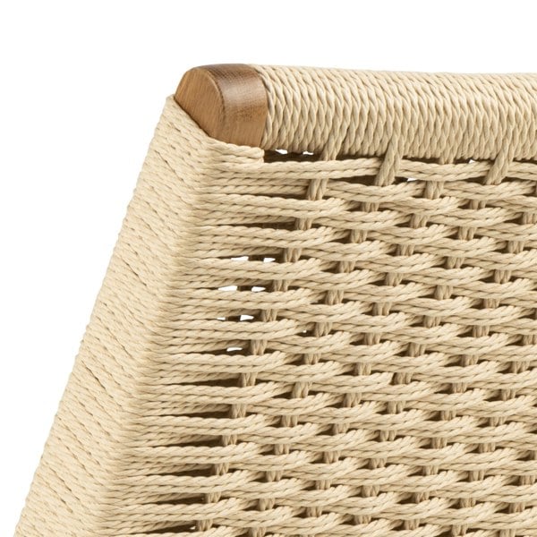 Furniture To Go Carson Lounge Chair in Off White and Oak