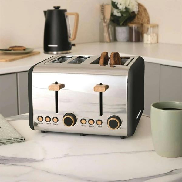 Hamilton Beach Scandi Classic Kettle & Toaster Set - Black - Hamilton Beach UK