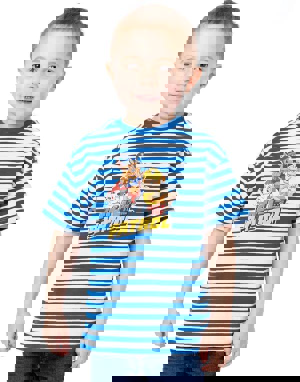 Paw Patrol Boys Multicoloured Marshall , Rubble & Chase All-Over Print Multi-Pack of 3 Short-Sleeved T-Shirts