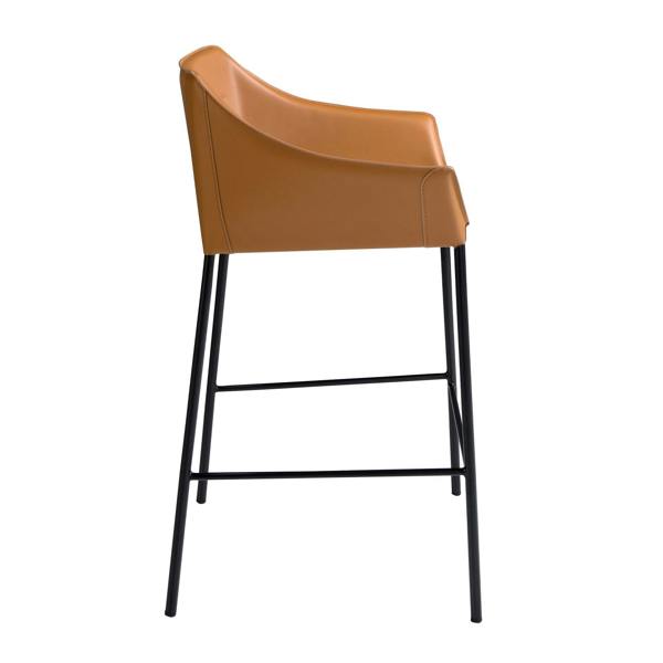 Angel Cerdá Brown Leatherette Stool 4145