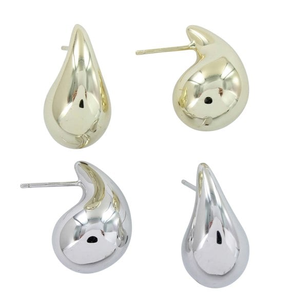 Supersize Teardrop Stud Earring - Reeves & Reeves