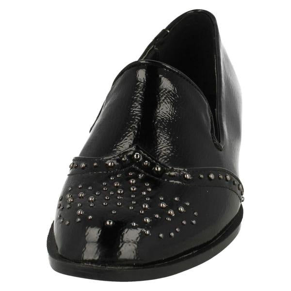 Spot On Ladies Spot On Loafer Style Shoe