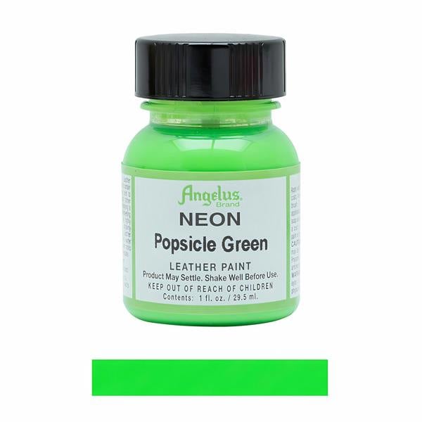 Angelus Neon Leather Paint for Sneaker Customs and Shoes 1oz