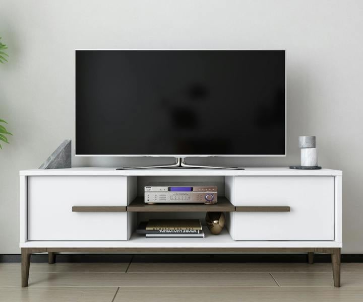 Decorotika Eslem Modern Tv Stand Tv Unit TV Cabinet for TV's up to 55"