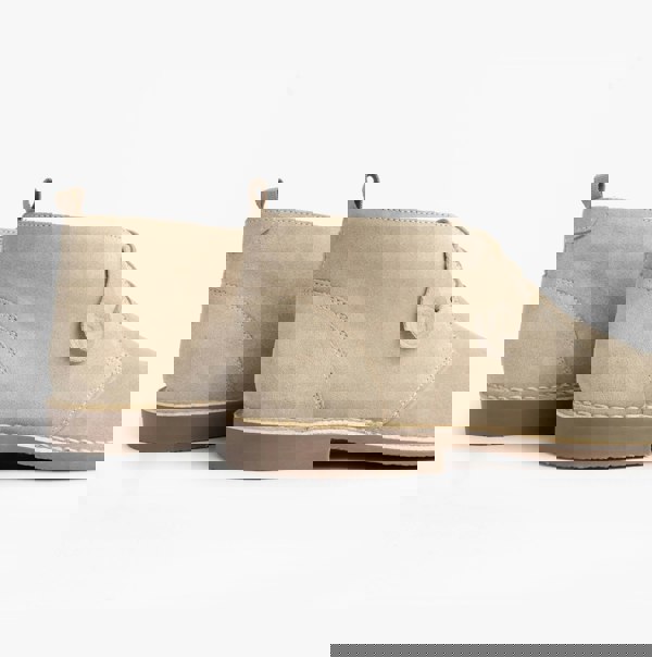 Popps VESPA Unisex Desert Boots Sand