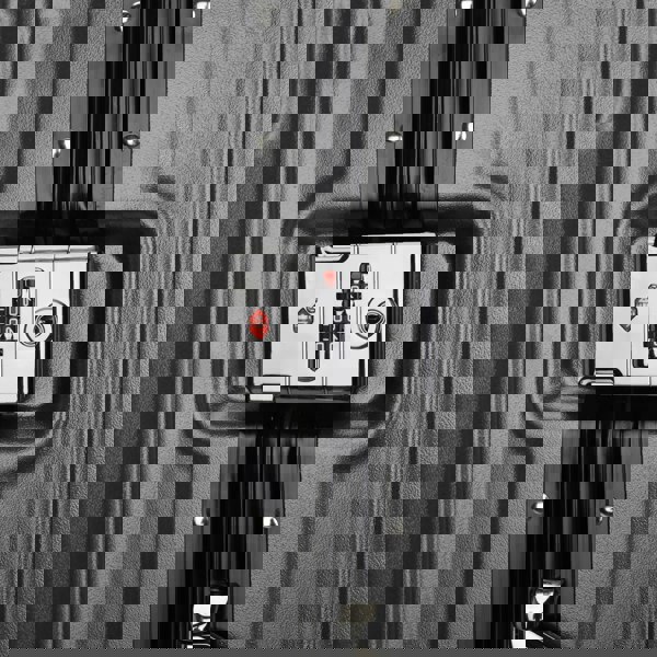 Infinity Luggage Robust Hard Shell Luggage 8 Wheel Suitcase Set