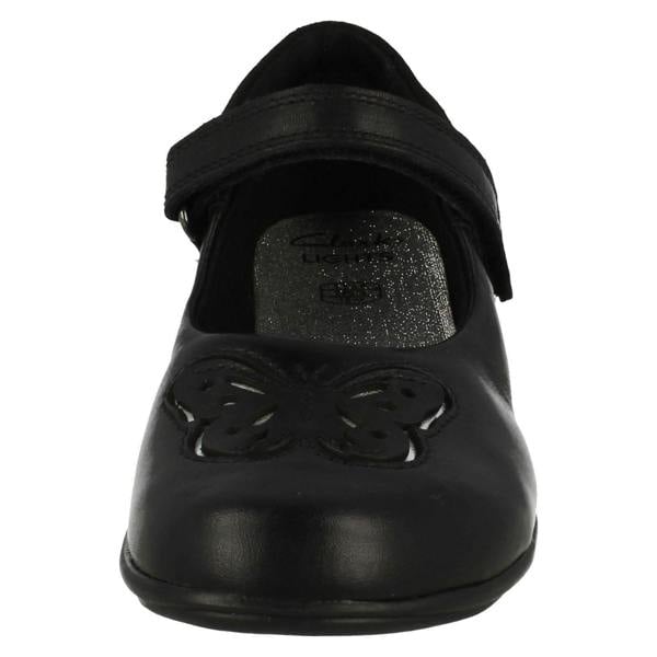 Clarks Girls Clarks Light Up School Shoes Trixi Rose