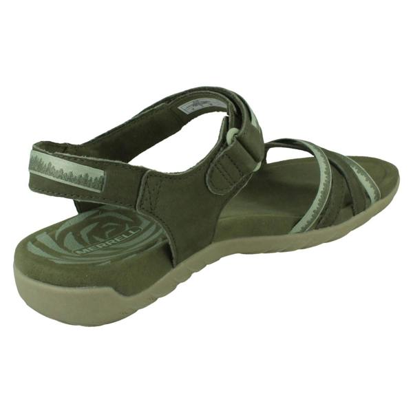 Merrell Ladies Merrell Strappy Summer Sandals Terran 3 Cush Cross J004576