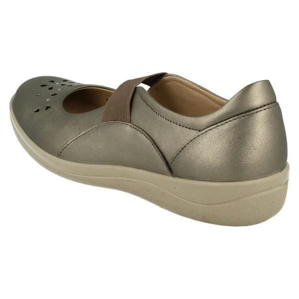 Padders Ladies Padders Casual Flat Shoes Flare