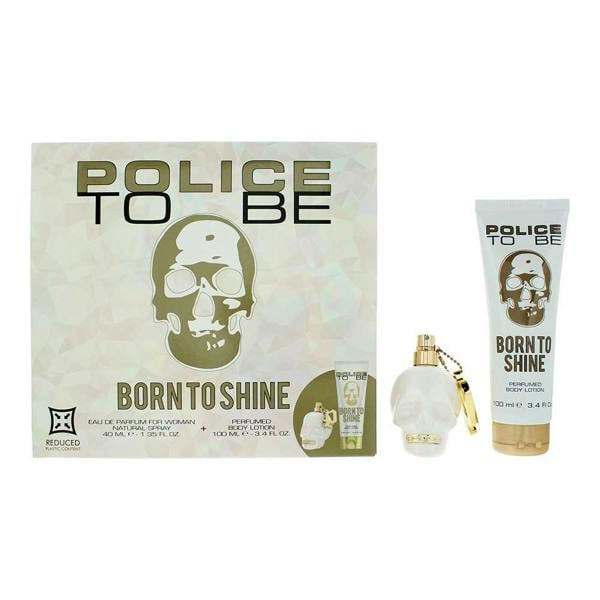 Police To Be Born To Shine Eau de Parfum 40ml + Body Lotion 100ml Gift Set For Her