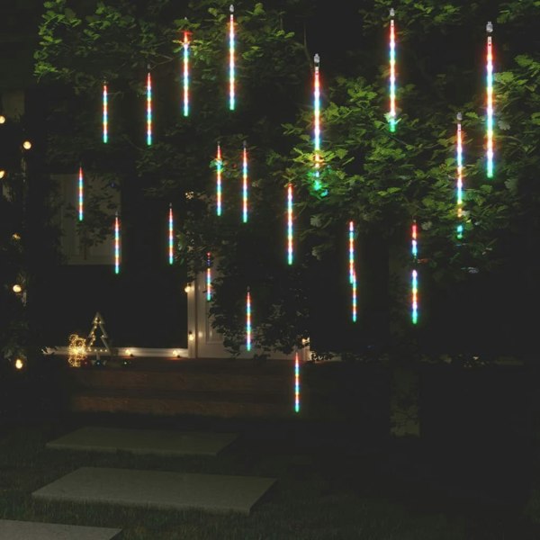 Berkfield Meteor Lights 20 pcs 30 cm Colourful 480 LEDs Indoor Outdoor