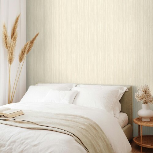 Hoopla Walls Stria - Parchment 10m Wallpaper