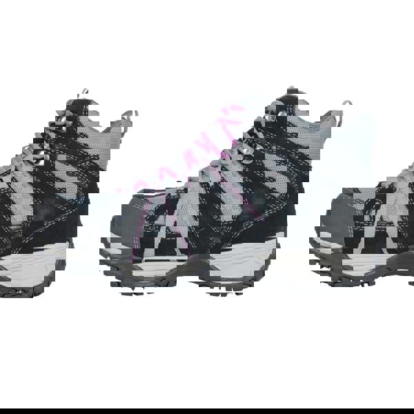 Mountain Warehouse Womens/Ladies Direction II Leather Waterproof Wide Walking Boots - Grey - 