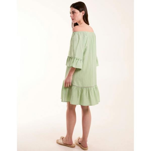 Blue Vanilla Bardot Tunic Dress