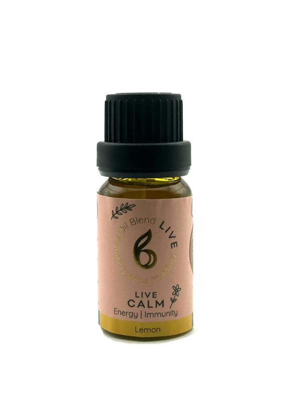 B Calm Blended Essential Oil Gift Set – Breathe, Live & Rest – Stress Relief, Energy Boost & Sleep & Hormone Support – 3×10ml