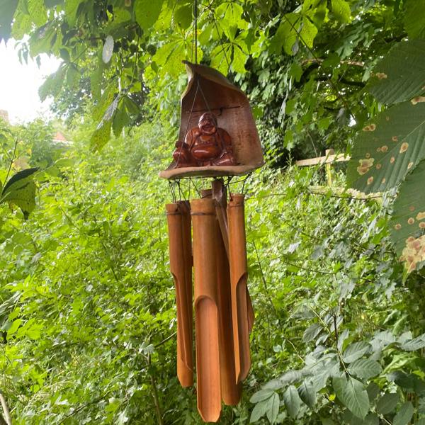 30CM HAPPY BUDDHA WINDCHIME