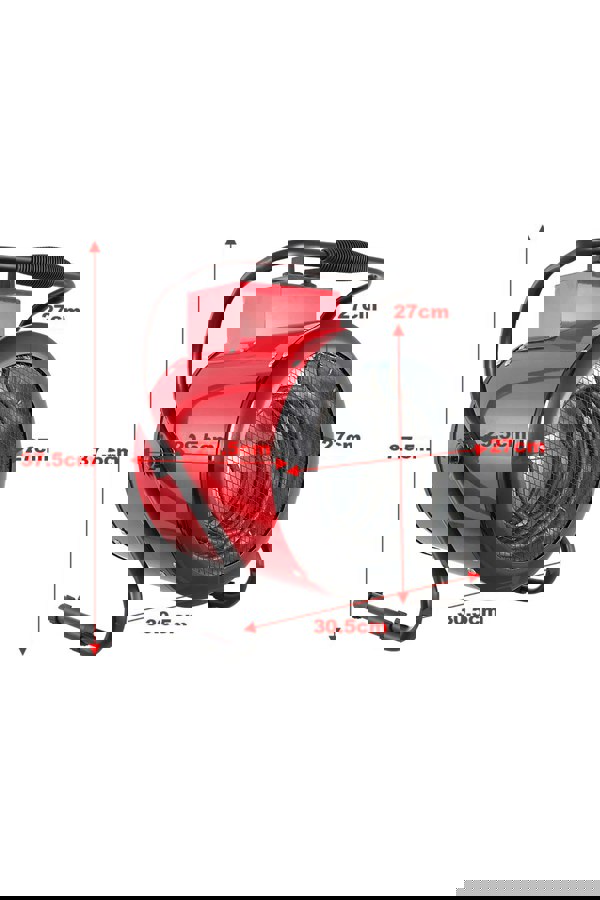 Living and Home 3KW Electric Fan Heater for Garage and Workshop