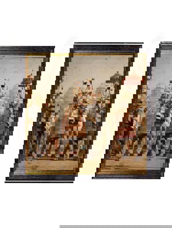 Exceptional Art The Mughal Emperors - Oxford square frame