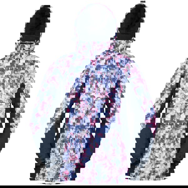 Mountain Warehouse Womens/Ladies Dawn II Printed Ski Jacket - Navy