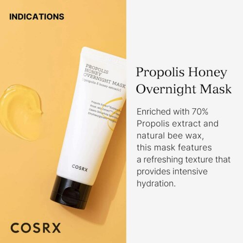 Cosrx Mask / Pack Full Fit Propolis Honey Overnight Mask 60ml