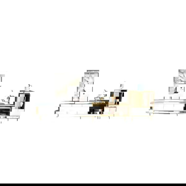 Harper Nesting Coffee Table, Oak-Weilai Concept-Weilai Concept